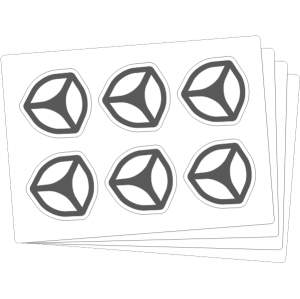 Folha de Autocolantes